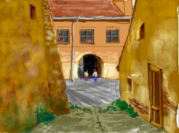 Desen 76147 continuat:sighisoara