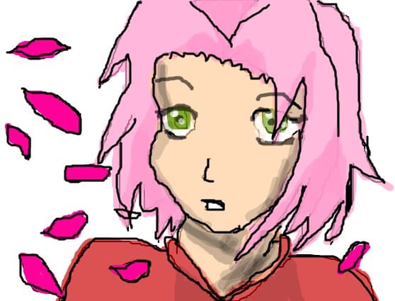 Sakura in trandafiri