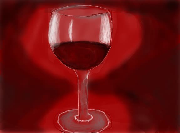 red wine