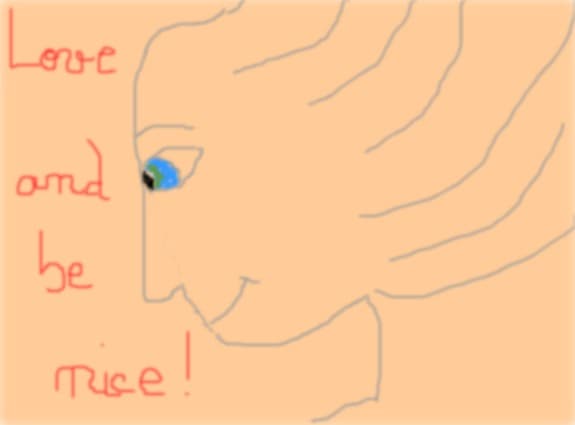 Love and be nice!