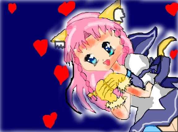 anime girl neko kitty cat
