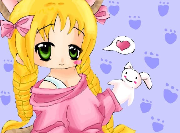 Cute anime girl