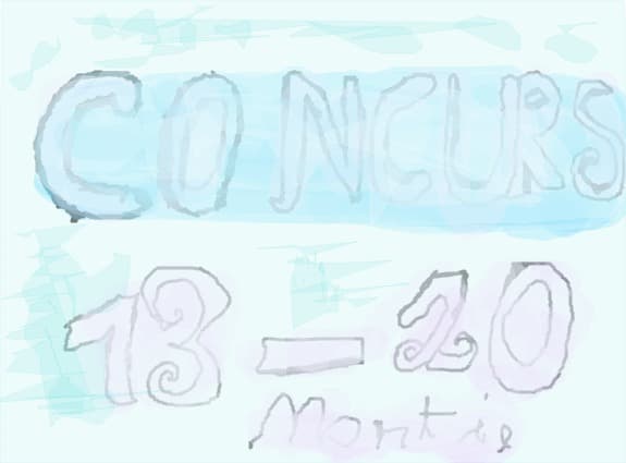concurs intre 13 si 20 martie