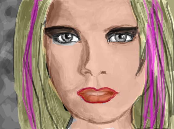 Desen 62941 modificat:avril lavigne