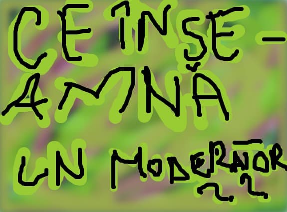 ce inseamna un moderatorrrrrrrrrr!