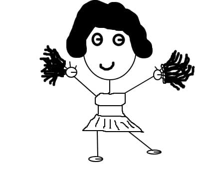 Majoreta(caricatura)