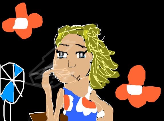 a girl