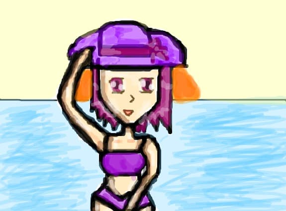 anime girl la mare