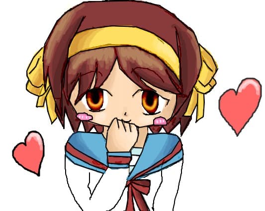chibi haruhi suzumiya