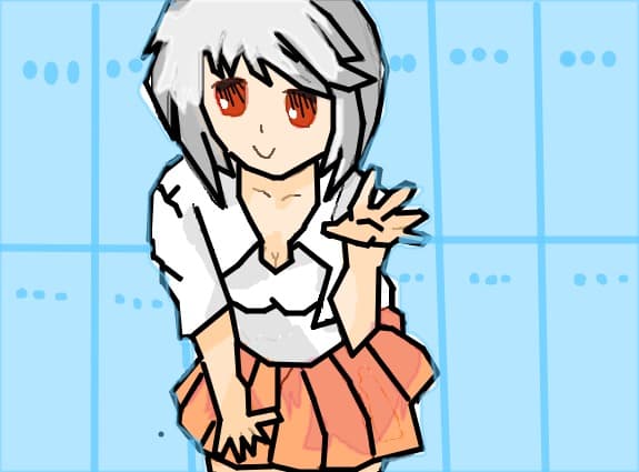 anime girl school