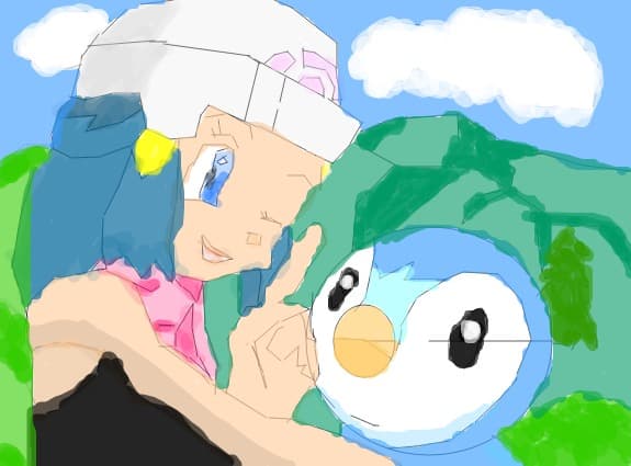 pt concursul lui dawn-pokemon ...e urat...:((