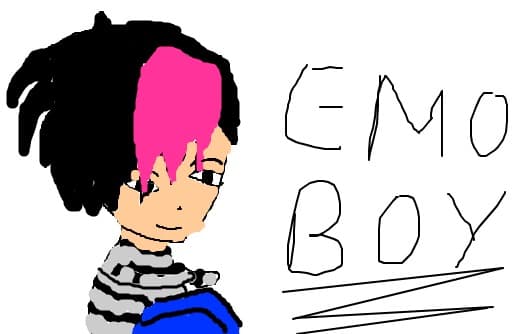 emo boy