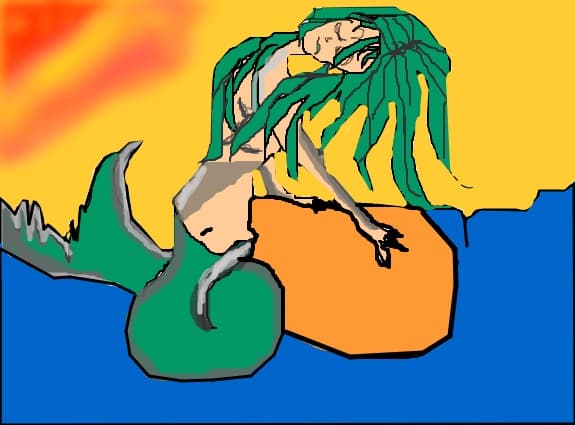 o sirena in  ocean