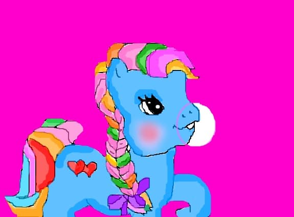 My little Pony (un balon din guma de mestecat)