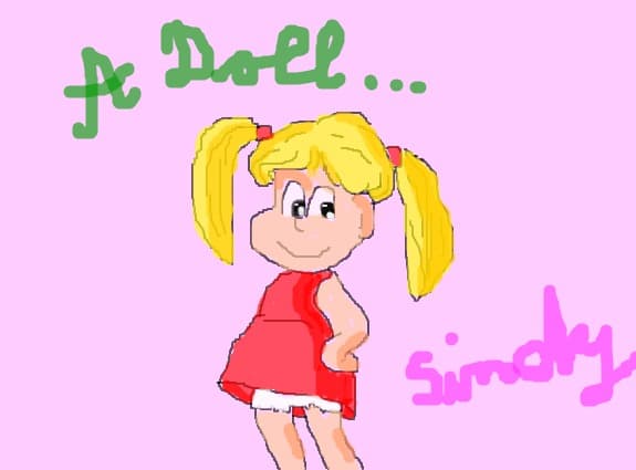 A doll (Sind)