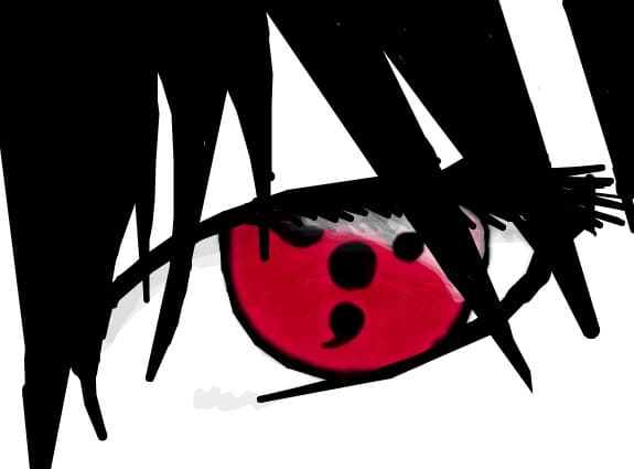 sharingan of SaSuKe. ShArInGaN by UcHiHa ClAn