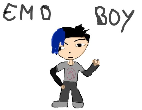 emo boy