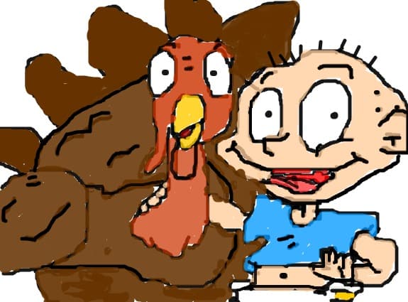 (Imagine)din \"The Turkey Who Came To Dinner\"