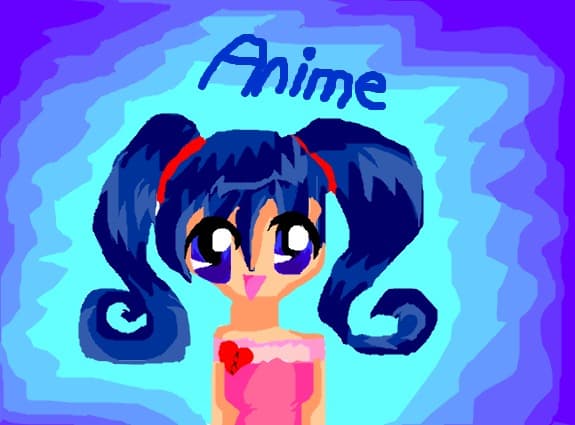 ANIME girl(inventat de mine)