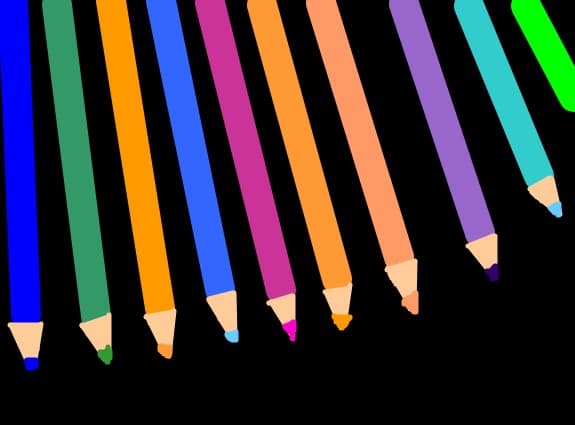 creioane colorate