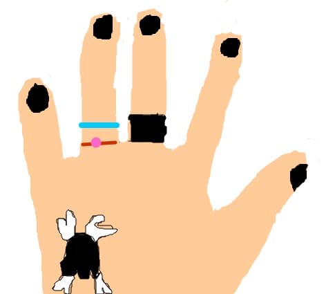 emo hand