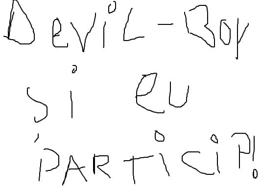 devil-boy particip si eu la concursul tau