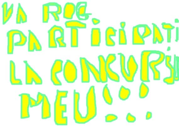 VA rog participati la CONCURSUL meu