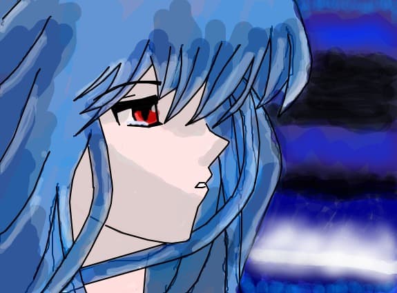 Anime -Girl sad