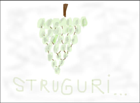 Un ciorchine de struguri