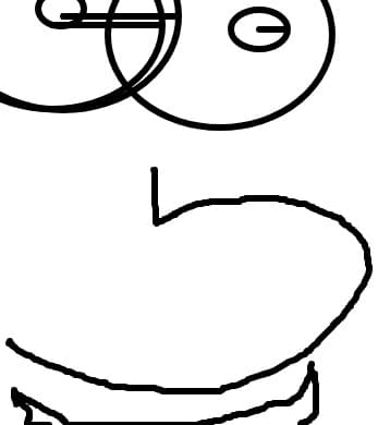 big eye,big nouse