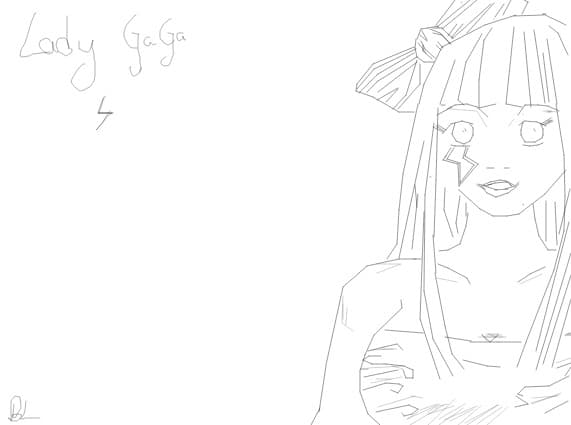 lady gaga varianta anime