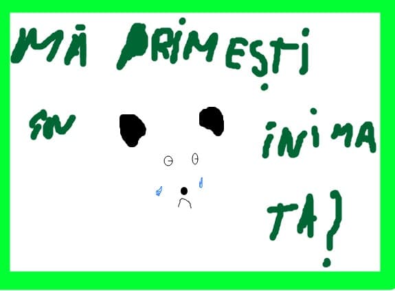 ,,Ma primesti in inima da,,