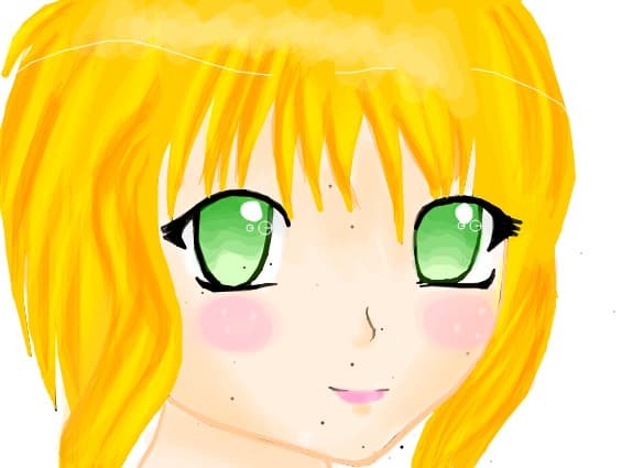 anime face