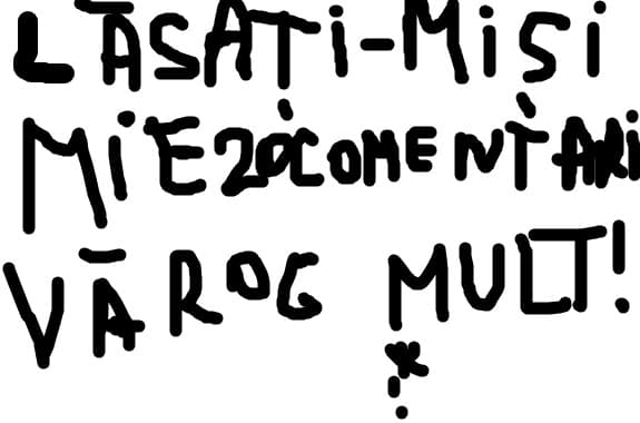 Lasati-mi si mie 20 comentarii va rog mult!:*