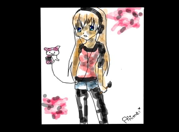 Anime girl .....e nashpa stiu :))