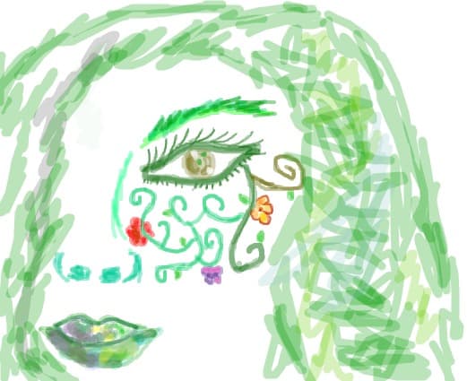Desen 8710 modificat:mama natura