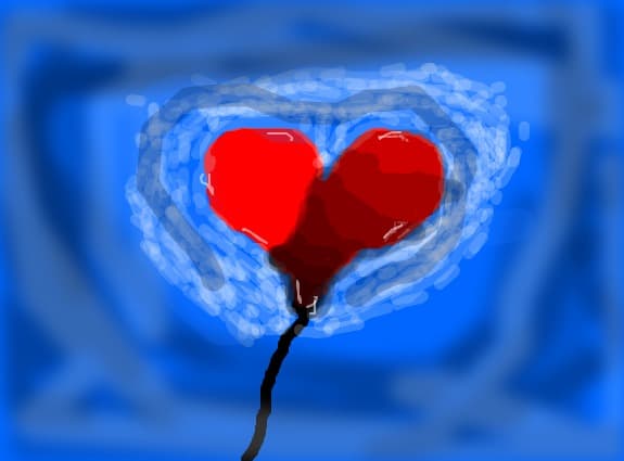 balon inimioara