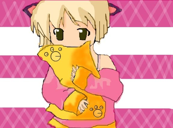 anime kitty girl