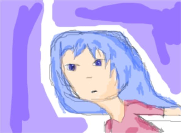 o fata anime