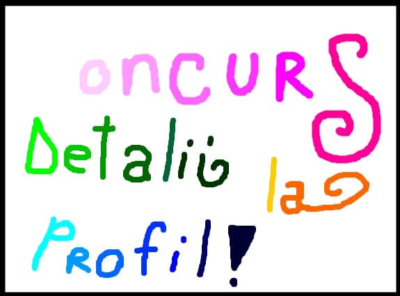 CONCURS! detalii la profil!