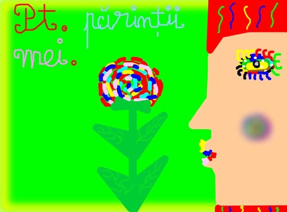 ,,Pt. parintii mei.\'\'