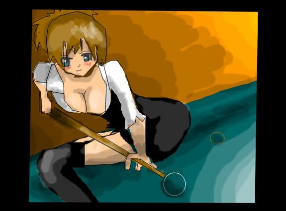 BILIARD ANIME SEXY GIRL