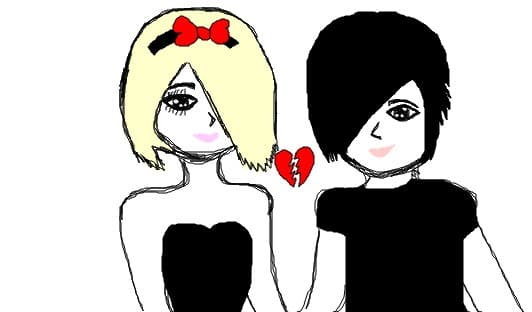 emo couple