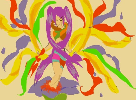 flower fairy fire earth water and light