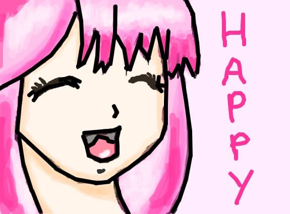 happy
