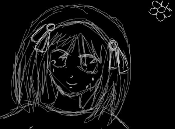 sad anime ..