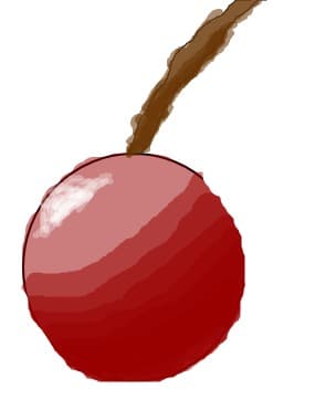 :>