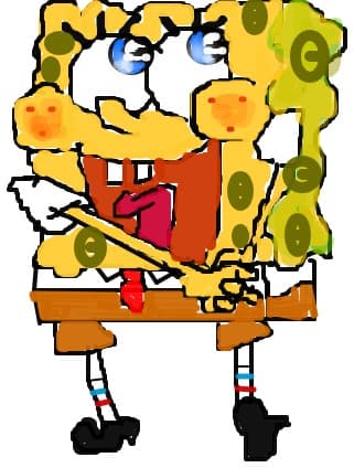 Desen 903915 Modificat:Sponge Bob
