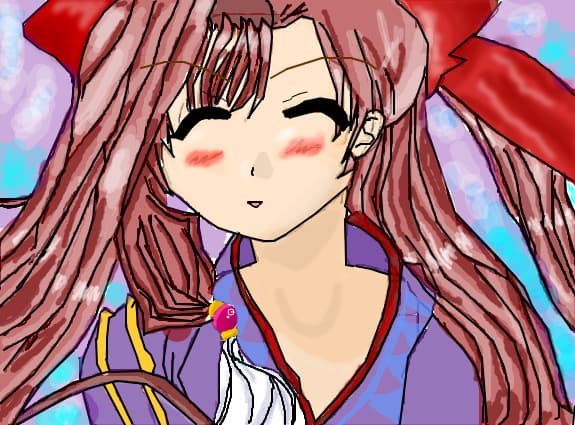 ...anime girl...