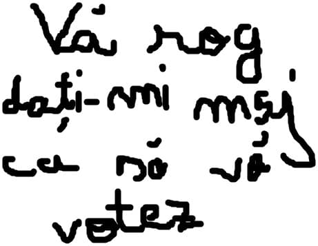 va rog dati-mi si mie  mesaje ca sa va  pot votez